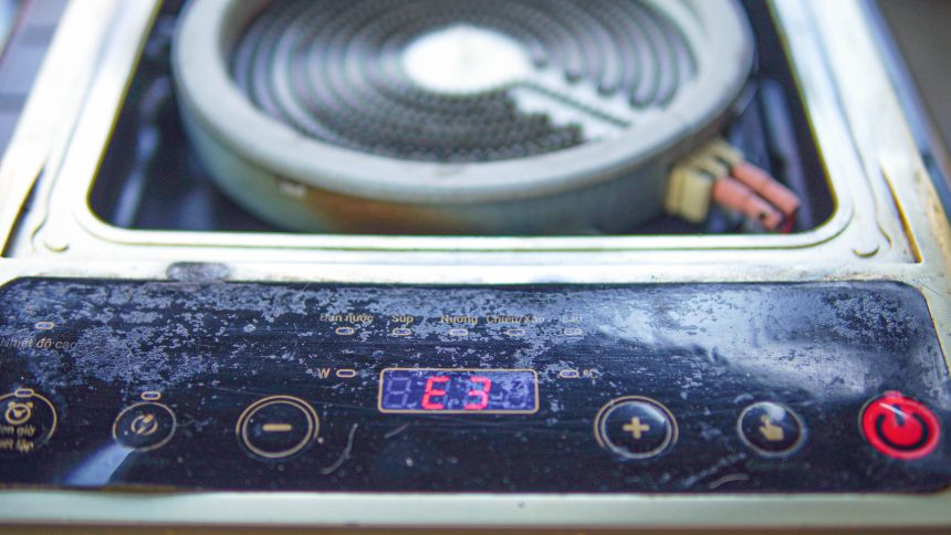 Sửa bếp từ lỗi E3